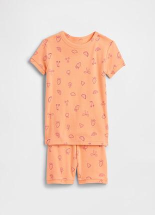 Детская пижама gap футболка и шорты