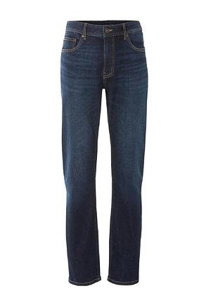 Джинсы мужские slim fit темно-синие 48