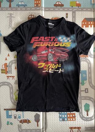 Футболка унісекс house fast & furious чорного кольору розмір m