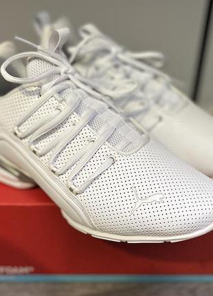 Кросівки чоловічі puma axelion refresh white, розмір 40