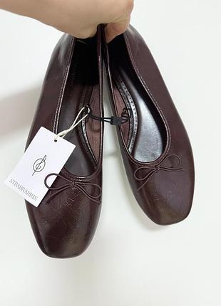Туфлі балетки stradivarius