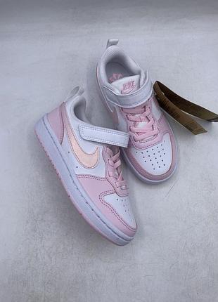 Кеды детские nike court borough low recraft (dv5457-105) оригинал