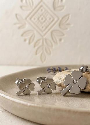 Комплект нержавіюча сталь stainless steel конюшина
