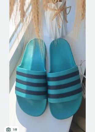 Новые оригинальные детские шлепанцы adidas