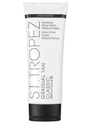 St.tropez gradual tan classic medium/dark 200 мл — лосьйон-автозасмага, оригінал