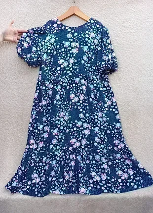 Ярусное платье,р50-52💙💙💙