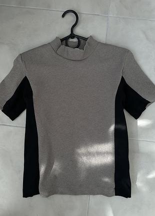 Футболка гольф водолазка zara не тонка