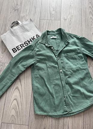 Джинсова сорочка рубашка куртка zara на хлопця
