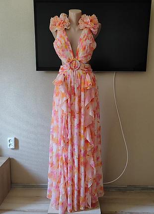 Шикарна дизайнерська сукня в підлогу annelouiseboutique