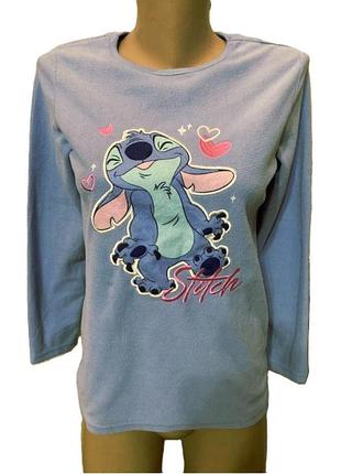 Флисовая пижамная кофта stitch