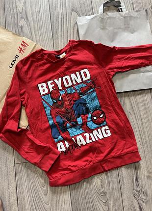 Кофта на хлопчика spider-man спайдермен