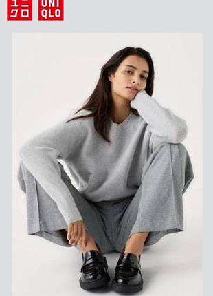 Свитер из пряжи суфле uniqlo