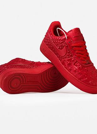 Nike air force 1 low "independence day" red