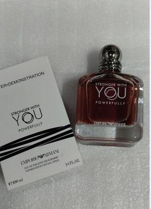 Парфумована вода для чоловіків armani emporio stronger with you powerfully