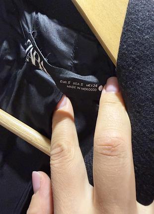 Чорне пальто zara