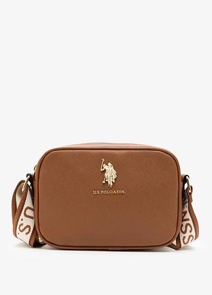 Жіноча сумка кросбоді u.s. polo assn з логотипом