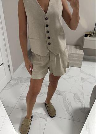 Костюм с шортами зара zara