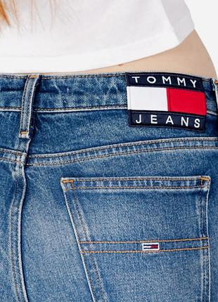 ​стильні брендові джинси-кльош tommy jeans maddie mid rise bootcut (розмір 29/32)