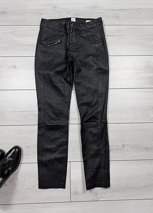 Шкіряні штани gap skinny ankle р.s-m в стилі байк-рок