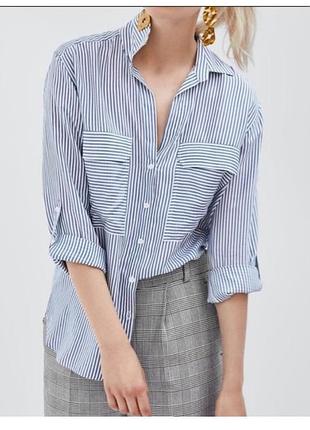 Легкая приятная рубашка zara