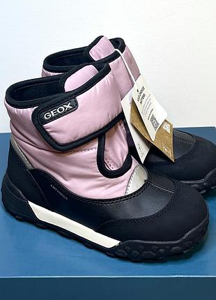 Нові дитячі зимові черевики geox, 26,27