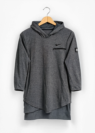 Мужское баскетбольное худи nike kd zonal cooling 3/4 sleeve (размер m) оригинал