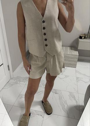 Костюм с шортами зара zara