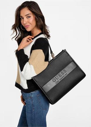 Жіноча сумка тоут guess з логотипом