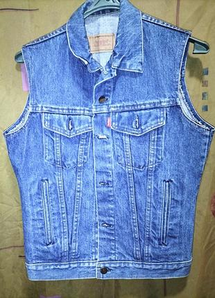Vintage 80 s levi's vest jacket s size
