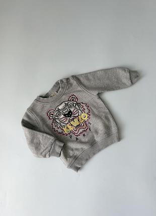 Оригінальний світшот kenzo kids 🐯 (12m / 74 см)