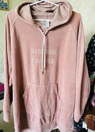 ✅класний худі велюр h&m 🌺