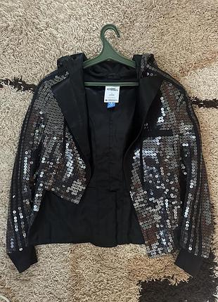 Adidas originals × jeremy scott жакет з паєтками, xs–m