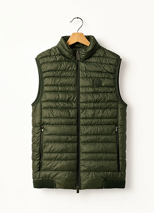 Пуховый жилет armani exchange (a|x) ultra light packable, оригинал, разм. s