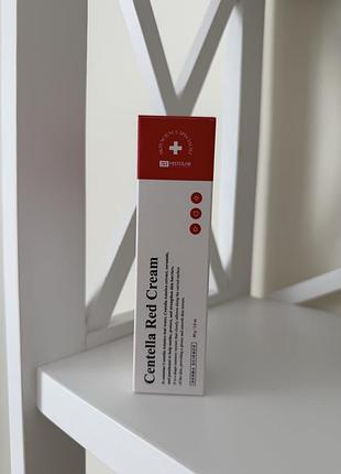 Відновлюючий крем з центеллою histolab centella red cream 80g