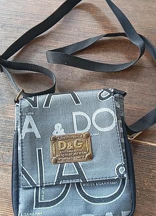 Фирмена сумочка d&amp;g унисекс