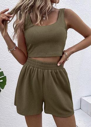 Костюм шорти топ shein m l