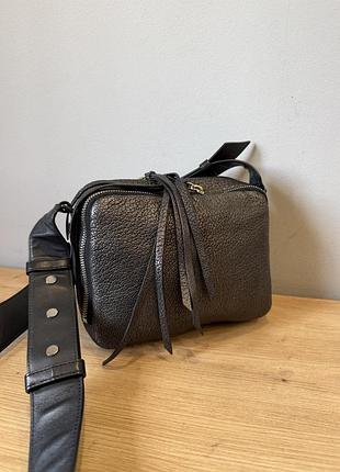 Шкіряна сумка allsaints vincent