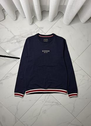 Стильний чоловічий брендовий світшот/лонгслів guess (оригінал)