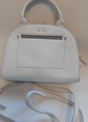 Dkny сумка кожаная