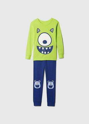 Детская пижама disney monsters gap лонгслив и штаны