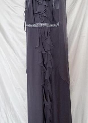 Шовкова сукня monsoon collection, 100% шовк, довга, вечірня, р. 36