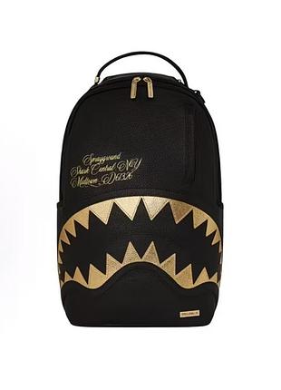 Рюкзак sprayground shark central gold