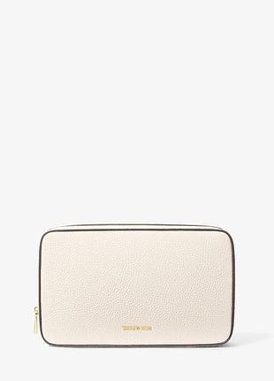 Шкіряний несесер michael kors косметичка з логотипом