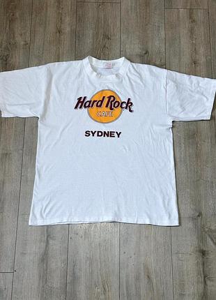 Футболка чоловіча hard rock cafe sydney біла