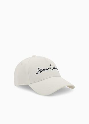 Кепка с логотипом armani exchange бейсболка