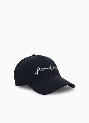 Кепка с логотипом armani exchange бейсболка