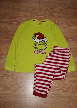 Женская новогодняя пижама гренч grinch