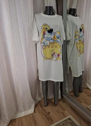Котоновая майка, платье 👗, туника
