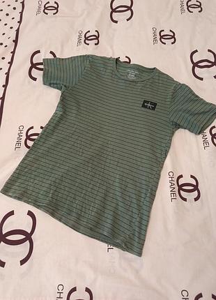 Продам футболку calvin klein jeans в оливковому кольорі