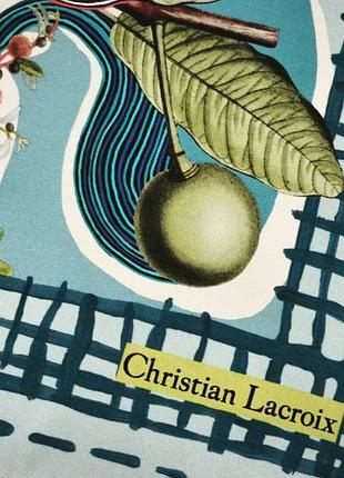 Christian lacroix шовкова хустка